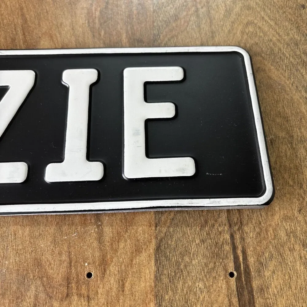 Mackenzie Name European Style License Plate 